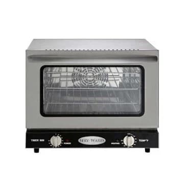 Horevo Global ECO-21 Serv-Ware Countertop Electric Convection Oven Quarter Size