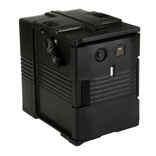 Cambro UPCH400110 Ultra Pan Carrier Insulated Black Front Loader Food Carrier