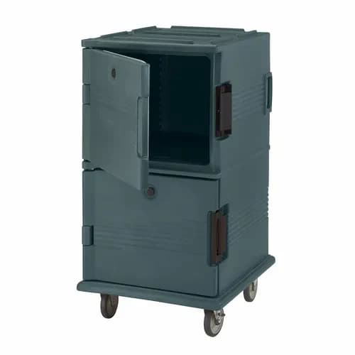 Cambro UPC1600HD191 Ultra Cam Cart Insulated Granite Gray Front Loader Food Carrier