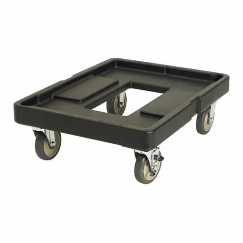 Cambro CD400110 Camdolly Open Frame Black Food Carrier Dolly
