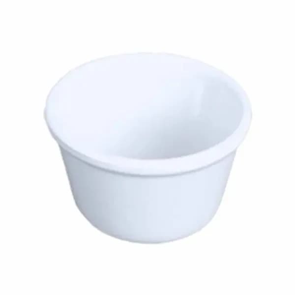 Thunder Group ML535W1 White 1-3/4 oz. Melamine Ramekin | Case of 12