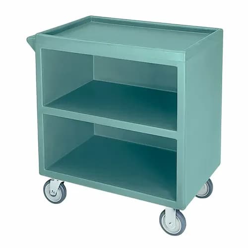 Cambro BC330401 3-Shelf 500 Lb. Capacity Slate Blue Utility Bus Cart