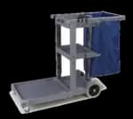 San Jamar JC1945L23 Carlisle - Platform Janitorial Cart — view 2