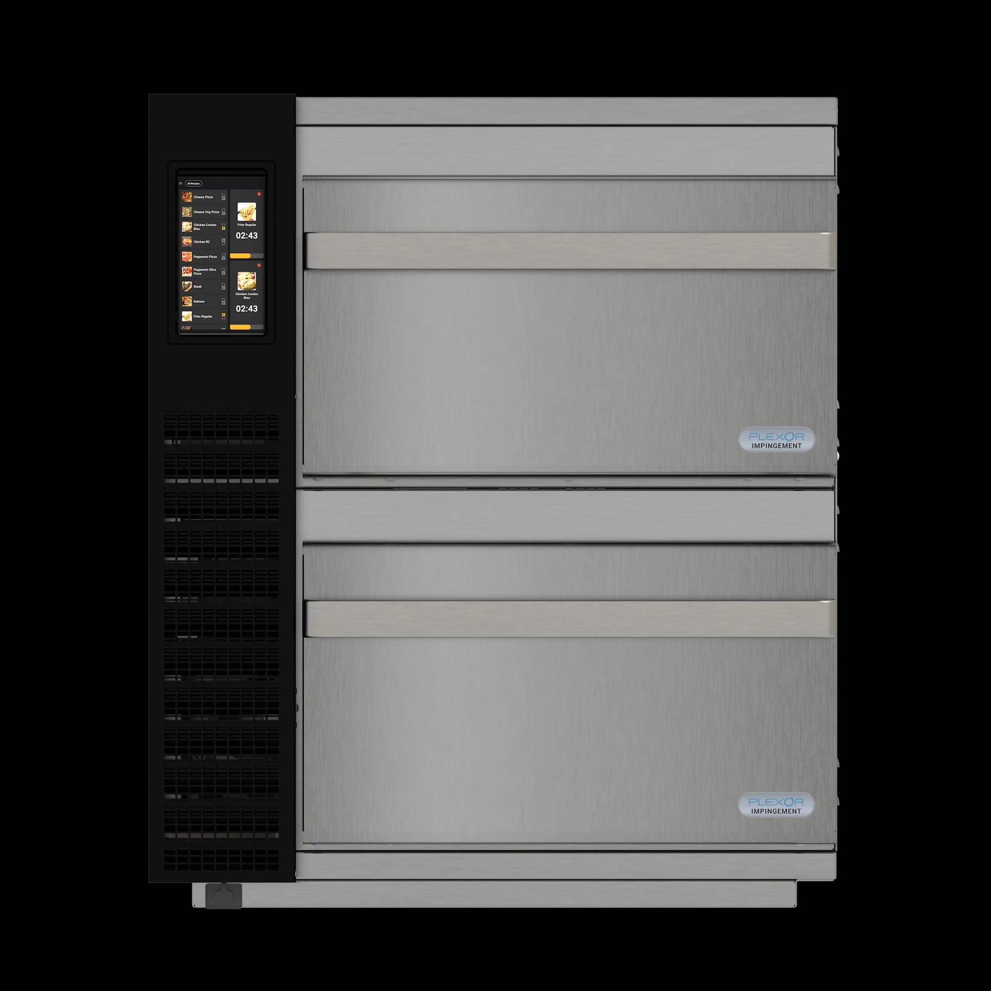 TurboChef™ PLEXOR M2 Countertop High Speed Oven Ventless Impingement Cooking 2 Ovens — 208/240V, 1PH