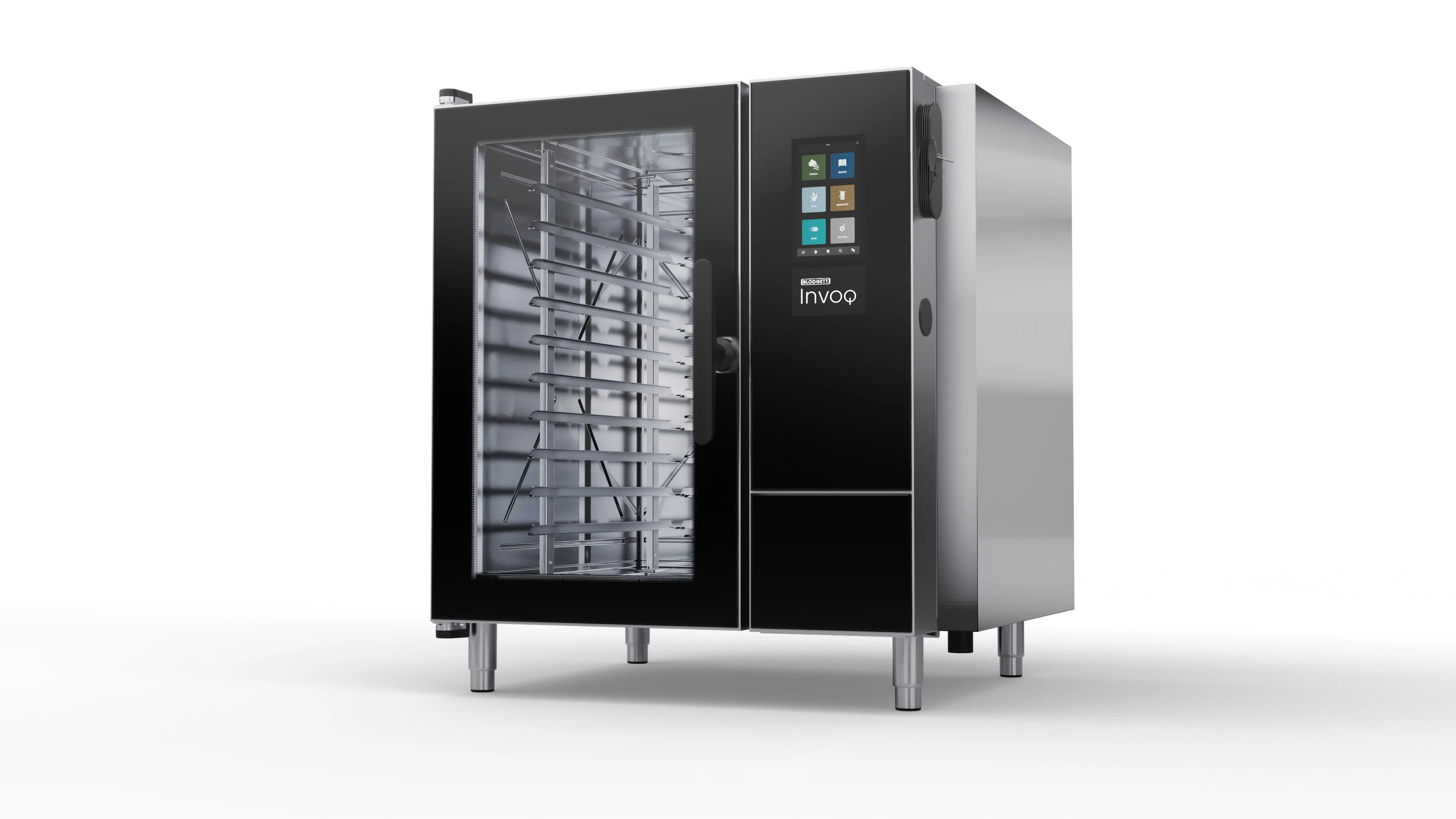 Blodgett® 201BE Invoq Series Electric Freestanding Combi Oven Half Size Boiler Based 1 Oven — 480V, 3PH — view 2