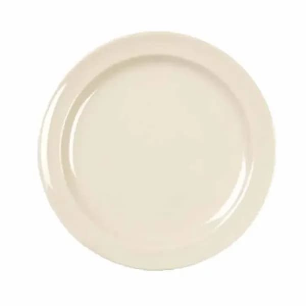 Thunder Group NS108T NuStone Tan 8" Melamine Plate | Case of 12