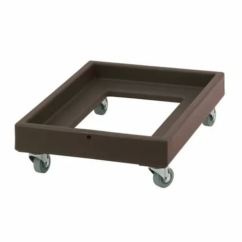 Cambro CD2028131 Camdolly Open Frame Dark Brown Food Carrier Dolly