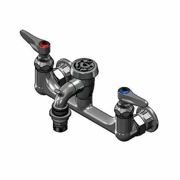 T&S Brass B-2271-POL T&S Wall Mount Service Sink Faucet