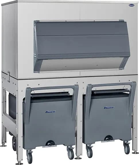 Follett ITS2250SG-60 Gravity Dispense Ice Bin 2133 Pound Capacity Polyethylene Interior Cube, Flake, Nugget Ice Compatibility