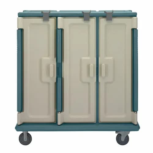 Cambro MDC1411T60401 Slate Blue Meal Delivery Cart