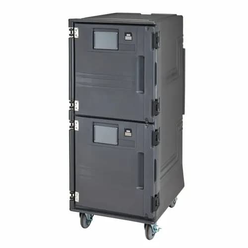 Cambro PCUHC615 Pro Cart Ultra Charcoal Gray Hot/Cold Cart
