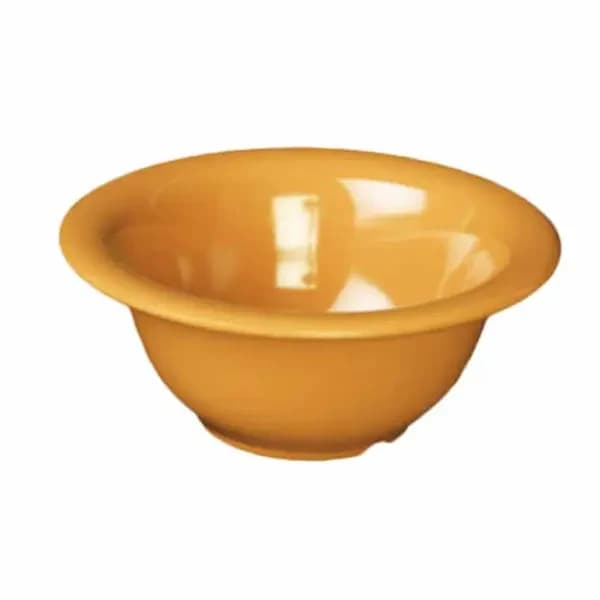 Thunder Group CR5510YW Yellow 10 oz. Melamine Soup Bowl | Case of 12