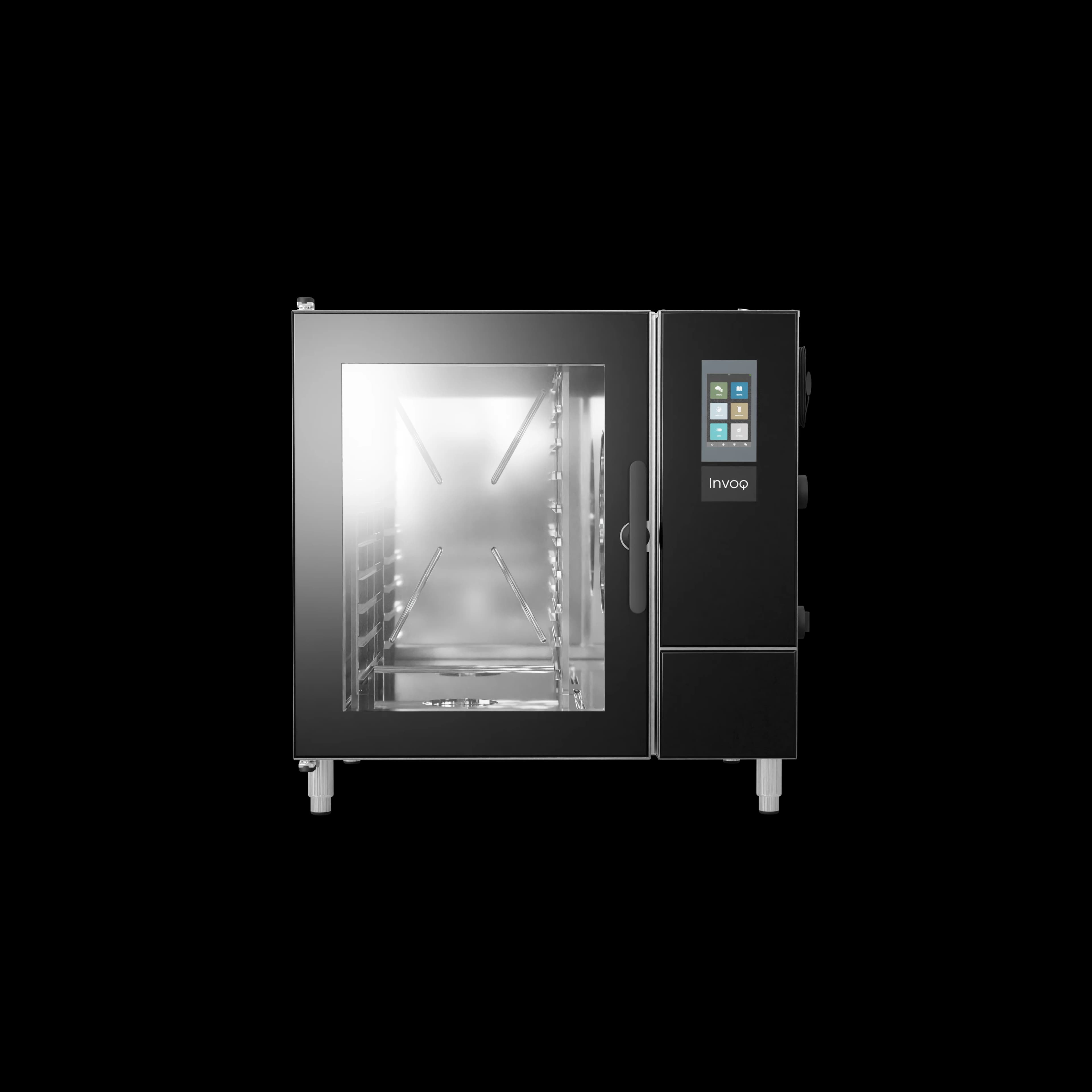 Blodgett® 102BLG Invoq Series Gas Freestanding Combi Oven Full Size 1 Oven Boilerless — Natural Gas, 81900 BTU — view 7