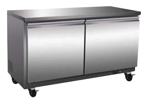 Horevo Global UCF-60-HC-T Serv-Ware Under-Counter Freezer 61", 15.5 cu.ft.