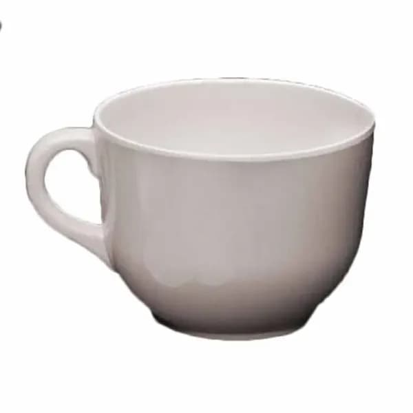 Thunder Group PS9475W Passion White 23 oz. Melamine Mug/Cup | Case of 6