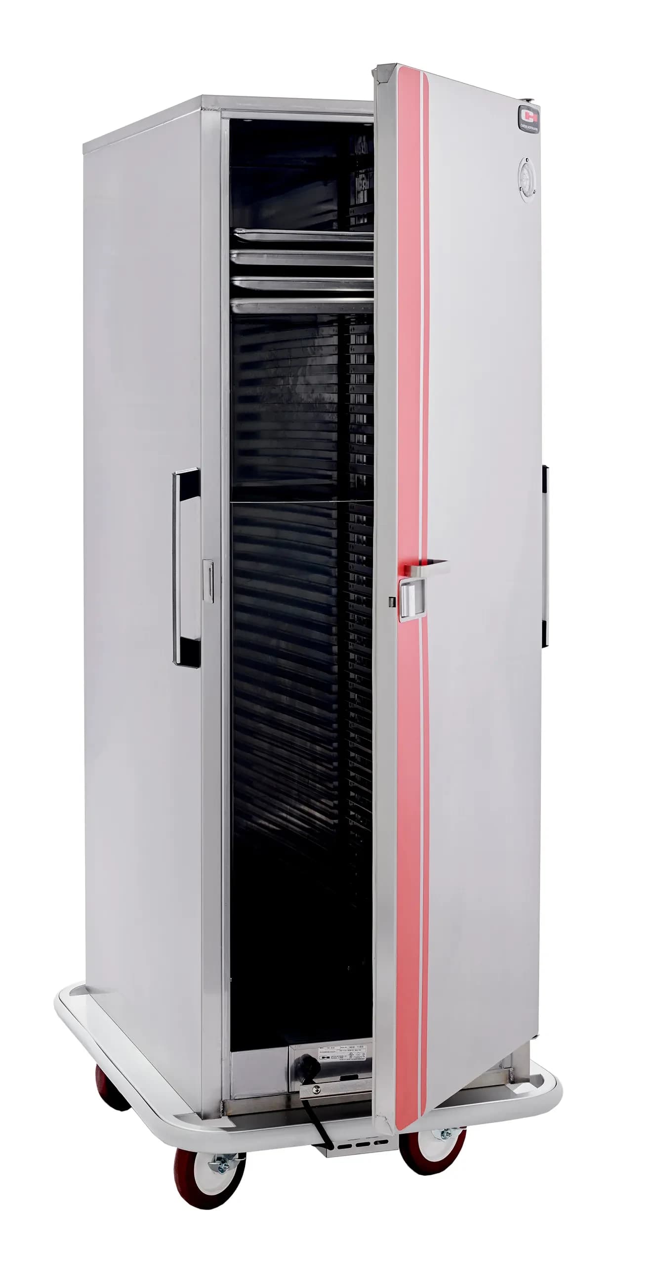 Carter-Hoffmann PH1825 Freestanding Prepared Food Transport Cart Heated (36) 18" x 26" Trays Adjustable Universal Slides — 120V, 1PH