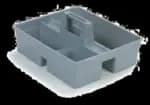 San Jamar JC1945S23 Carlisle - Platform Janitorial Cart — view 3