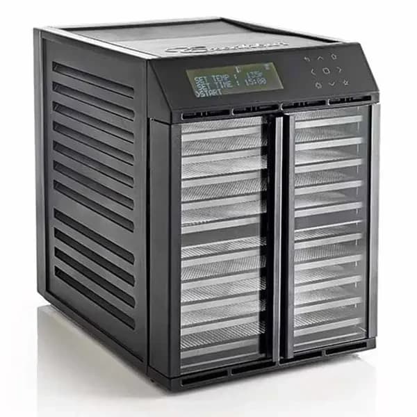 Excalibur RES10 10-Tray Dual Temperature Food Dehydrator with Digital Controls and Clear Doors