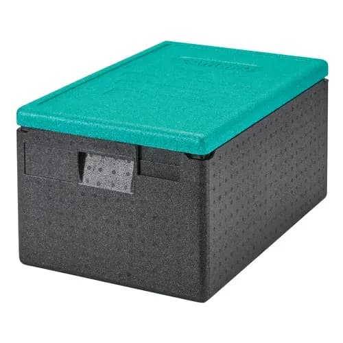 Cambro EPP180CLSW360 Gobox Black Top Loader 8" Deep