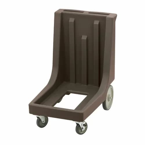Cambro CD100HB131 Camdolly Open Frame Dark Brown Food Carrier Dolly With Handle