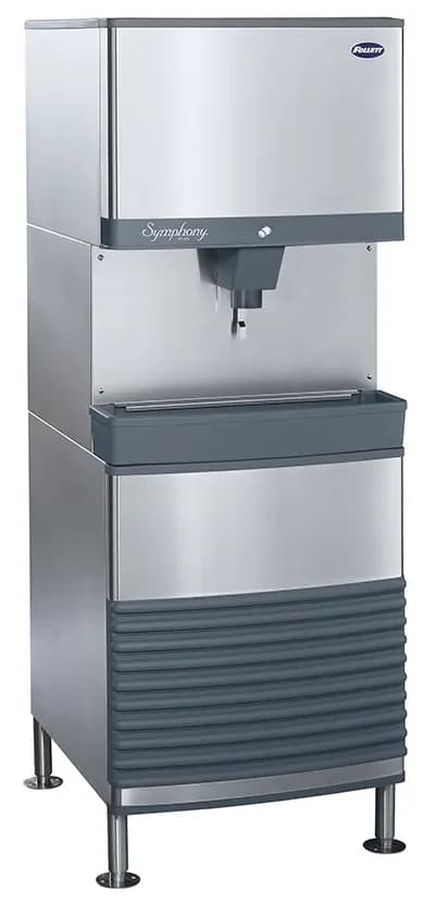Follett 110FB414A-LI Symphony Plus™ Freestanding Ice-Only Dispenser 425 Pound Daily Production 90 Pound Storage Lever Dispense Nugget Style Ice — 115V, 1PH