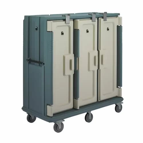 Cambro MDC1418T30401 Slate Blue Meal Delivery Cart