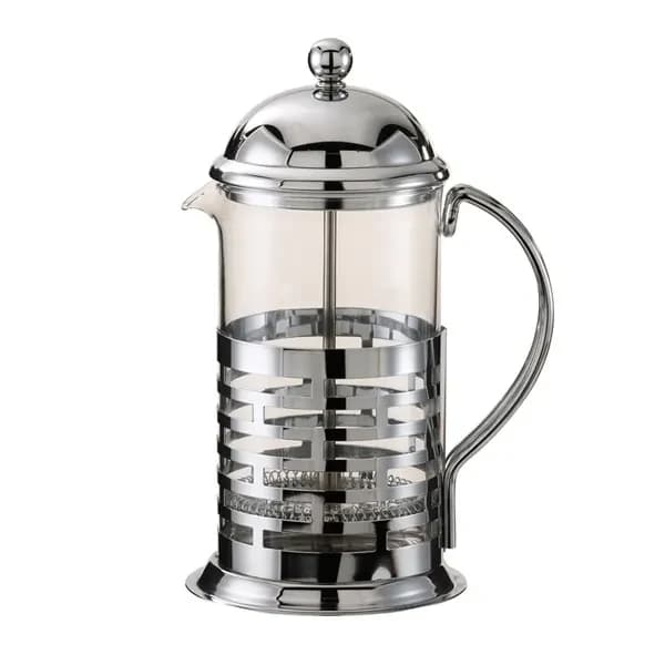 Service Ideas T477B 20 oz. Stainless Steel Frame French Coffee Press