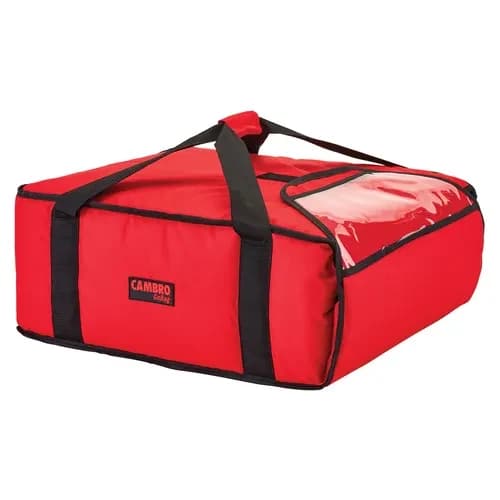 Cambro GBPP318521 Gobag Red Pizza Delivery Bag 19" X 20" X 9"