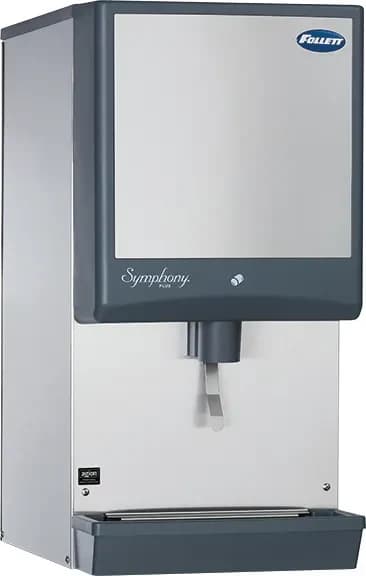 Follett 12CI414A-LI Symphony Plus™ Countertop Ice-Only Dispenser 425 Pound Daily Production 12 Pound Storage Lever Dispense Nugget Style Ice — 115V, 1PH