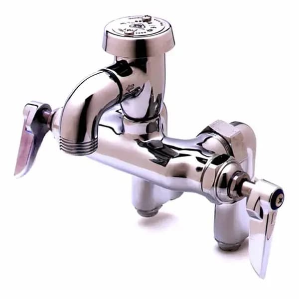 T&S Brass B-0670-POL T&S Wall Mount Service Sink Faucet