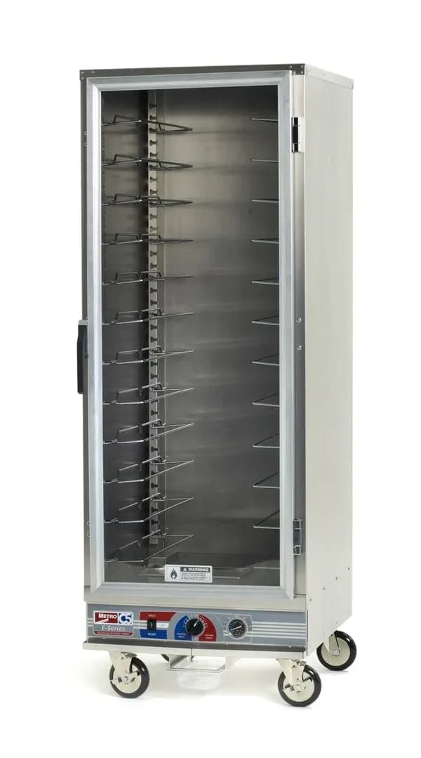 Metro C5E9-CFC-U 12-Pan Non-Insulated Heated Holding and Proofing Cabinets 25-3/4"W