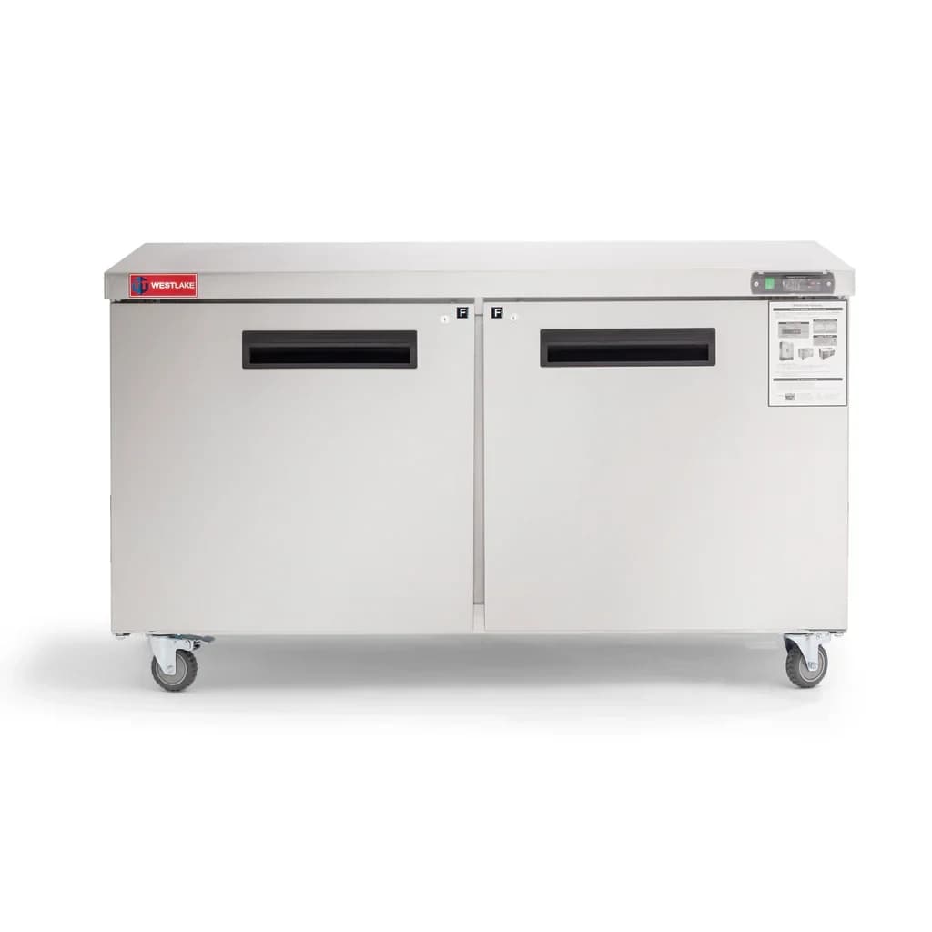 Horevo Global WKTF-60B Westlake Undercounter Freezer 2 Door -8-0°F