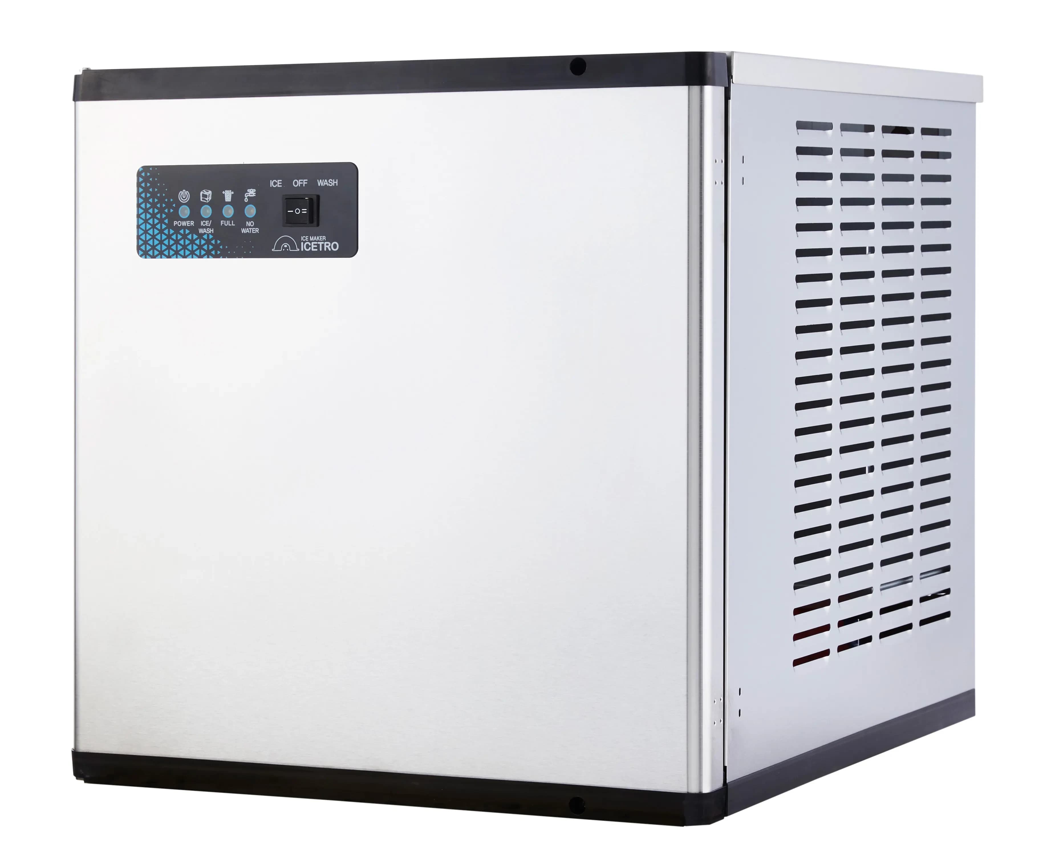Icetro IM-0350-22 IM-0350-AH-22 Modular Ice Machine Air Cooled Condenser Up To 394 Pounds Per Day Production Capacity Cube, Half Cube Style Ice — 115V, 1PH