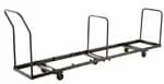 National Public Seating DY-50 Folding Chair Dolly - Vertical storage - 50 Chair Capacity — view 5