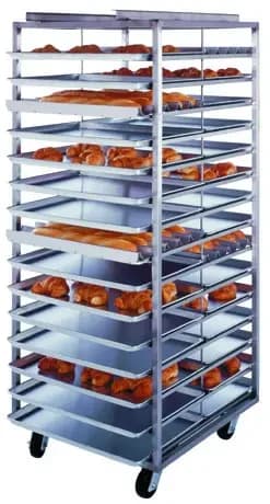 Doyon RSRO2-8 ® Portable Roll-In Rack Double Width 8 Pan Capacity 18 Inch x 26 Inch Side-Loaded