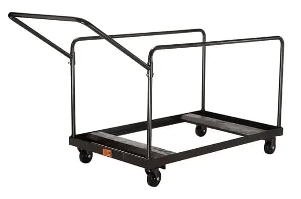 National Public Seating DY-60R Folding Table Dolly - Vertical Storage -48"R, 60"R Tables — view 4