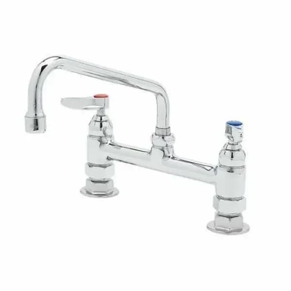 T&S Brass B-2280-060X T&S 8" Double Pantry Faucet