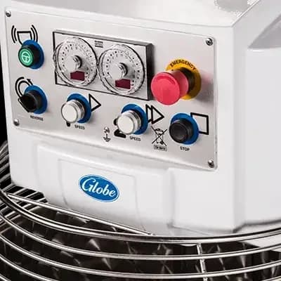 Globe GSM175 Spiral Dough Mixer with Dual Motors — view 4