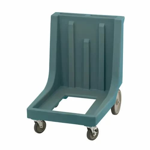 Cambro CD1826MTCHB401 Camdolly Open Frame Slate Blue Food Carrier Dolly With Handle