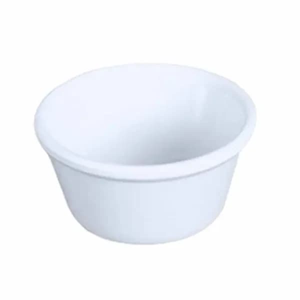 Thunder Group ML539W1 White 6 oz. Melamine Ramekin | Case of 12