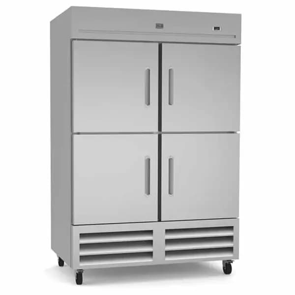 Kelvinator KCHRI54R4HDR 49 cu. ft. 4-Half Door Bottom Mount Reach-In Refrigerator 53-7/8"W