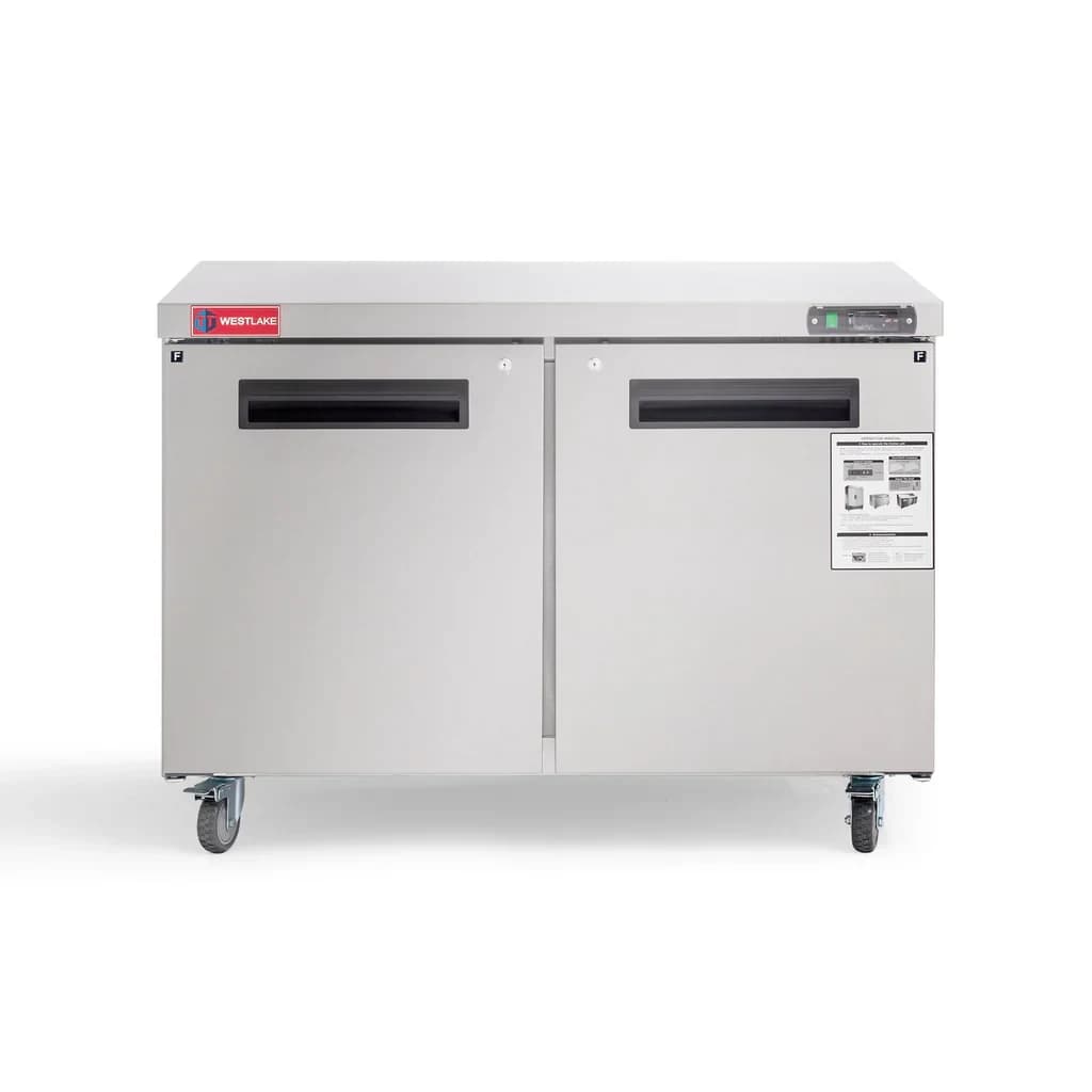 Horevo Global WKTF-48B Westlake Undercounter Freezer 2 Door -8-0°F