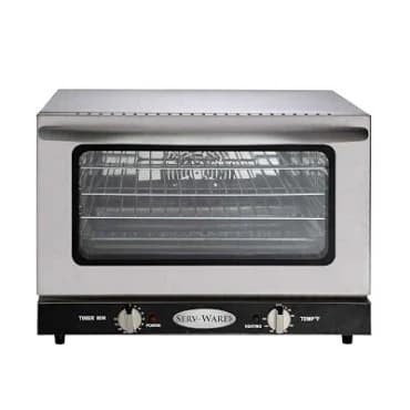 Horevo Global ECO-47 Serv-Ware Countertop Electric Convection Oven Half Size