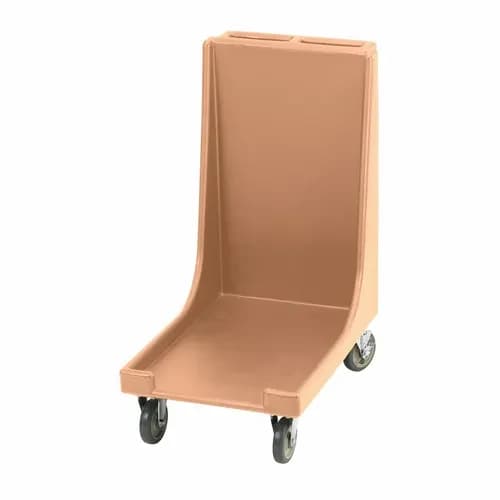 Cambro CD1826H157 Camdolly Coffee Beige Food Carrier Dolly With Handle