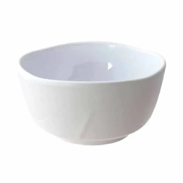 Thunder Group 39050WT Classic White 16 oz. Melamine Bowl | Case of 12