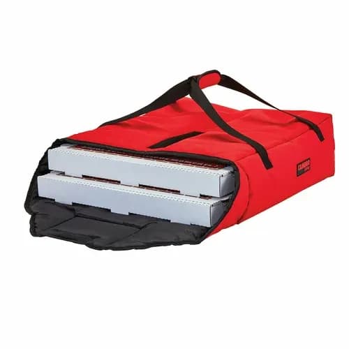 Cambro GBPP212521 Gobag Red Pizza Delivery Bag 12-1/2" X 13-3/4" X 6-1/2"