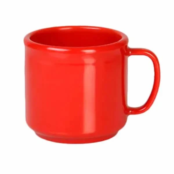 Thunder Group CR9035PR Red 10 oz. Melamine Mug/Cup | Case of 12