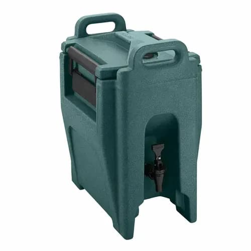 Cambro UC250192 Camtainer 2-3/4 Gallon Insulated Granite Green Beverage Dispenser