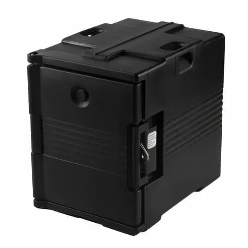 Cambro UPC400SP110 Ultra Pan Carrier Insulated Black Front Loader Food Carrier