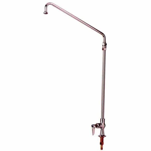 T&S Brass B-0277 T&S Single Hole Deck Mount Pantry Faucet with 6" Swing Nozzle